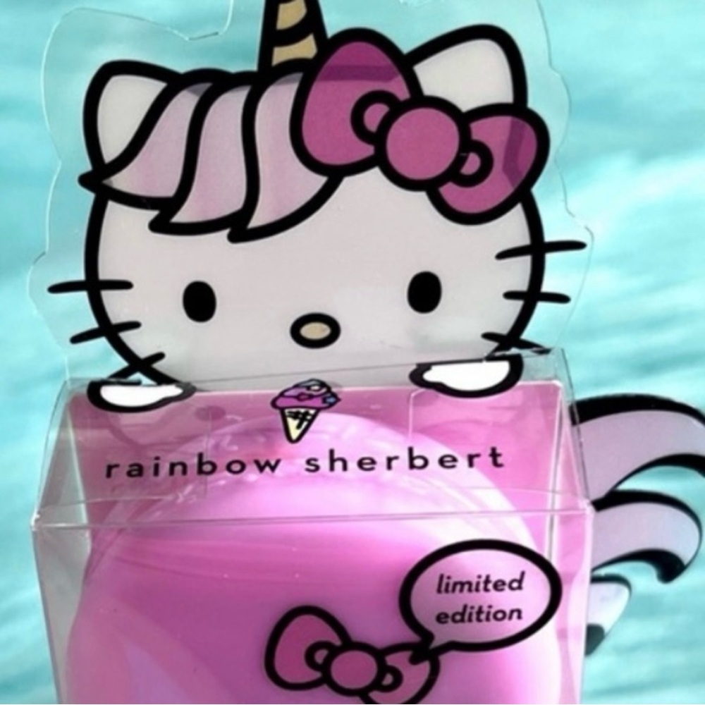 Crème Shop X Sanrio Rainbow Sherbet Hello Kitty Lip Balm Limited Edition - Picture 3 of 7